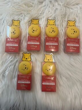 6 The Crème Shop Macaron Lip Balm - Korean Scented Pocket Portable